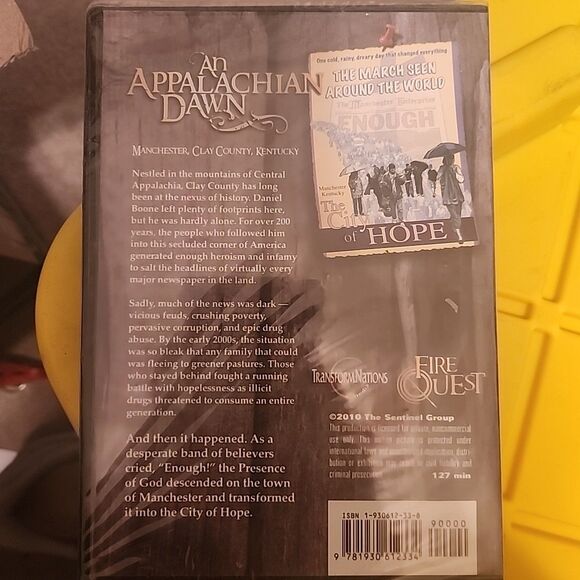 An Appalachian Dawn, 2010 Sentinel Group DVD New/Sealed - Picture 2 of 2